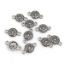 Picture of Silver Plated Ganado Concho Link, 10mm, 10-pieces per Pkg