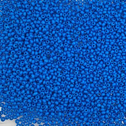 Picture of Size 11 Czech Seed Beads, Terra Intensive Blue, Approximately 25 Grams