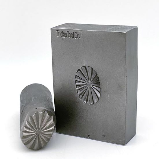 Picture of Tucker Tool Concho Oval, 7/8" x 1-1/4", 2-Piece Die