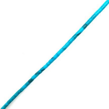 Picture of Block Kingman Heishi Beads 2-3mm, 24" Length