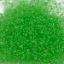 Picture of Size 10 Czech Seed Beads, Colorlined Crystal Neon Green, Approximately 25 Grams