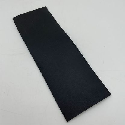 Picture of Black Leather Pre-Cut Sheet, 4" W x 12" L