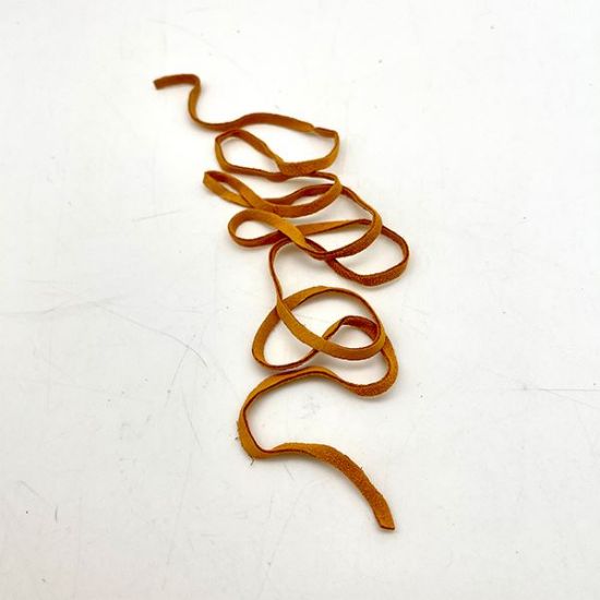 Picture of Gold Deer Skin Lace, 3/16" W x 40" L