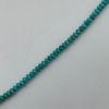 Picture of Royal Beauty Turquoise Rondelle 3mm, 16" Bead Strand