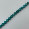 Picture of Royal Beauty Stabilized Turquoise Round Bead 6mm, 16" Bead Strand