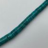 Picture of Royal Beauty Compressed Blue Turquoise Graduated Heishi 3-8mm, 16" Bead Strand