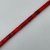 Picture of Block Red with Black Matrix Heishi Beads 4-5mm, 24" Strand