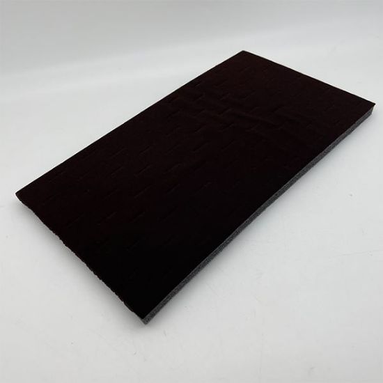 Picture of Enchanted Velvet Brown Foam Ring Display Tray Insert,, 72 Stagger Ring Slots, 14-1/8" L x 7-5/8" W x 5/8" D, Sold individually, Made in the USA
