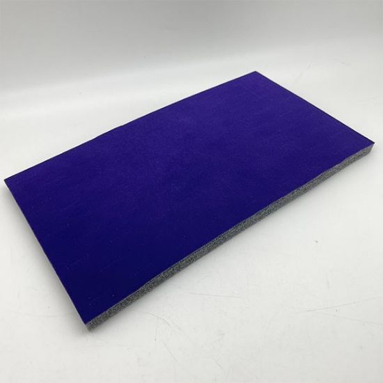 Picture of Enchanted Velvet Violet Foam Ring Display Tray Insert, 72 Stagger Ring Slots, 14-1/8" L x 7-5/8" W x 5/8" D, Sold individually, Made in the USA