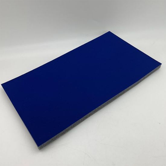 Picture of Enchanted Soiree Blue Foam Ring Display Tray Insert, 72 Stagger Ring Slots, 14-1/8" L x 7-5/8" W x 5/8" D, Sold individually, Made in the USA