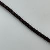 Picture of Handmade Brown Leather Bolo Cord, 6 Ply, 42" Length. Approx. 4.5-5mm Thick.