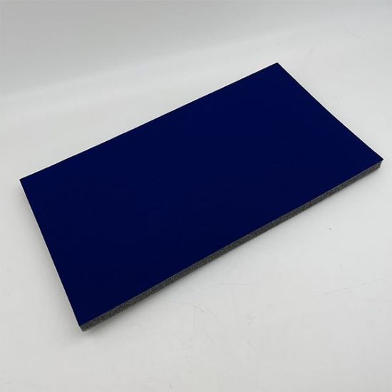 Picture of Enchanted Soiree Blue Foam Ring Display Tray Insert, 72 Straight Ring Slots, 14-1/8" L x 7-5/8" W x 5/8" D, Sold individually, Made in the USA