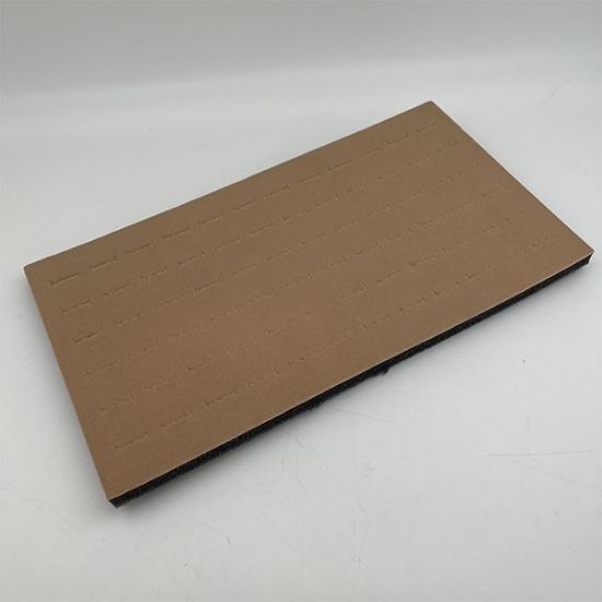 Picture of Enchanted Soiree DawnRose Foam Ring Display Tray Insert, 72 Straight Ring Slots, 14-1/8" L x 7-5/8" W x 5/8" D, Sold individually, Made in the USA