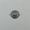 Picture of Silver Plated Ganado Concho link, 25mm, 6pcs.