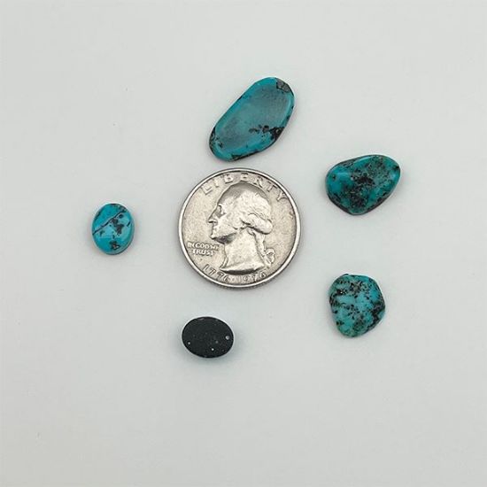 Picture of Enhanced Arizona Turquoise Cabochon