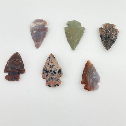 Picture of 1" Assorted Stone Arrowhead