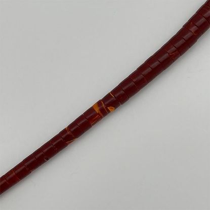 Picture of Block Red Spiny Oyster Graduated Heishi Beads 5-10mm, 16" Length