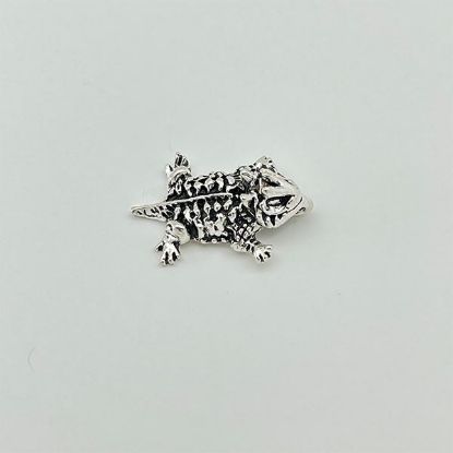 Picture of Pewter Horny Toad Charm, 16x26mm