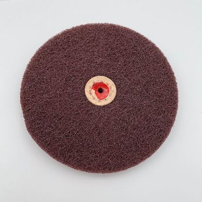 Picture of Fine Satin Finish Buffing Wheel 6 Inch x 2 Ply