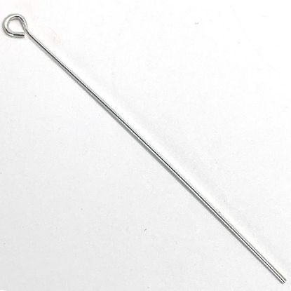 Picture of Silver Plated Eye Pins, 2" x 22ga, Sold per pkg of 50