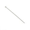 Picture of Sterling Silver Eye Pins, 2" x 0.025"/22 Gauge Wire, Sold per pkg of 10