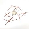 Picture of Copper Plated Antique Head Pins, 1-1/2" x 0.029", Sold per pkg of 20