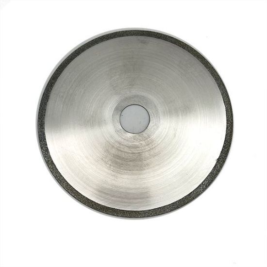 Picture of Dia-Laser Plated Diamond Circular Saw Bade, 4" Dia. x .012" Core x 5/8" Arbor Hole