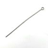 Picture of Sterling Silver Eye Pins, 2" x 0.028"/21 Gauge Wire, Sold per pkg of 10