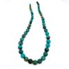 Picture of Royal Beauty Turquoise Graduated Round 8-12mm, 16" Bead Strand