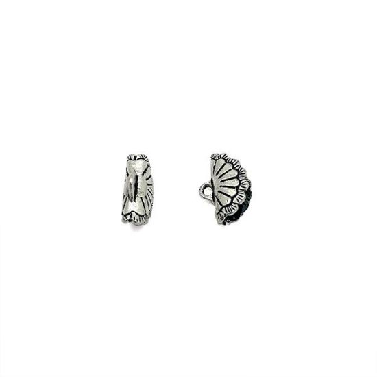 Picture of TierraCast Antiqued Silver Plated Pewter Crimp End, 8x16mm