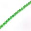 Picture of 6mm Preciosa Bi-Cone, Peridot Glass Beads, 5in Strand