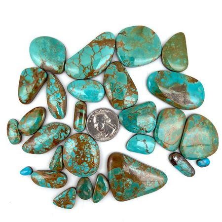 Picture for category Turquoise Freeform Cabochons