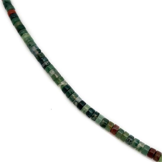 Picture of Fancy Jasper Heishi Bead 4mm 15" Strand