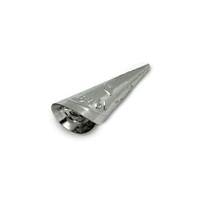 Picture of Silver Color Adult Jingle Cones<br />10 Cones