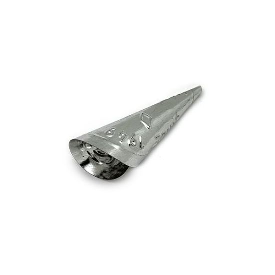 Picture of Silver Color Adult Jingle Cones<br />10 Cones
