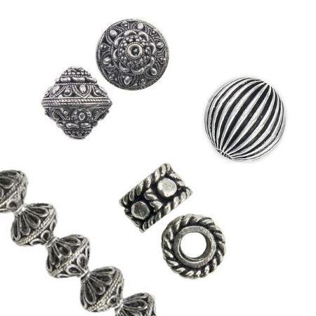 Picture for category Silver Plated Copper Beads