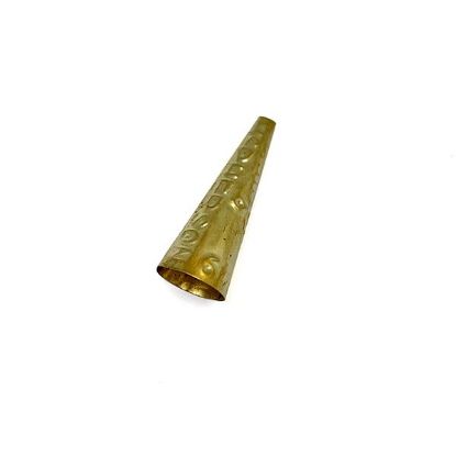 Picture of Gold Color Toddler Jingle Cones<br />10 Cones