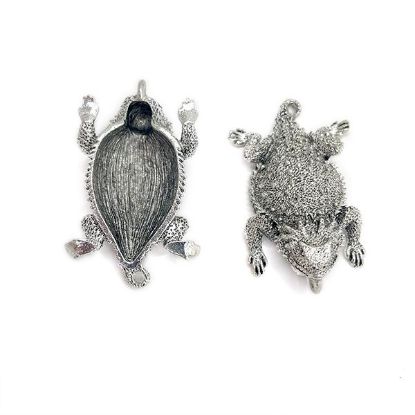 Picture of Pewter Giant Horned Toad 35x60mm.
