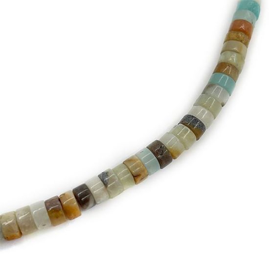 Picture of Amazonite Heishi Beads 6mm 15" Strand