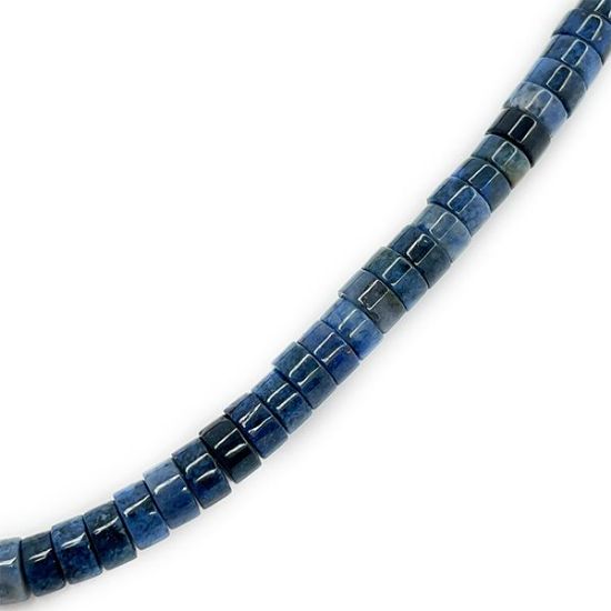Picture of Dumoriterite Heishi Bead 6mm 15" Strand