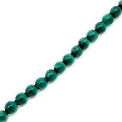 Picture of Malachite Round Bead "A" 8mm 16" Strand