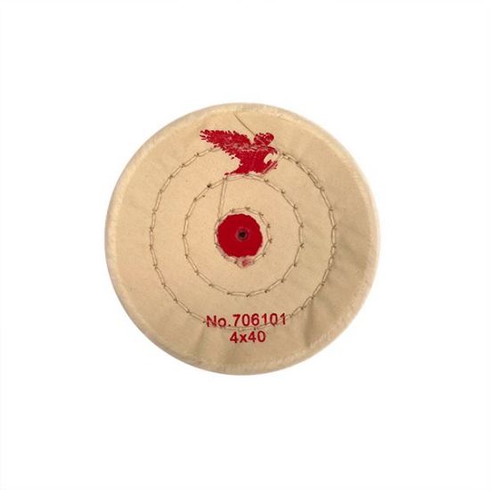 Picture of Firebird White Muslin Buffing Wheel 4"