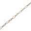 Picture of Sterling Silver 3+1 Twist Long & Short Bulk Chain 5mm, Sold by the Foot