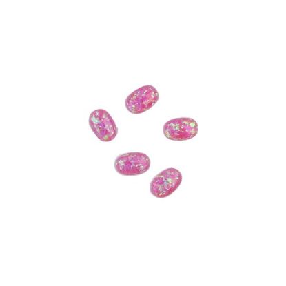 Picture of Imitation Pink Opal, Oval Cabochon, 4x6mm #10