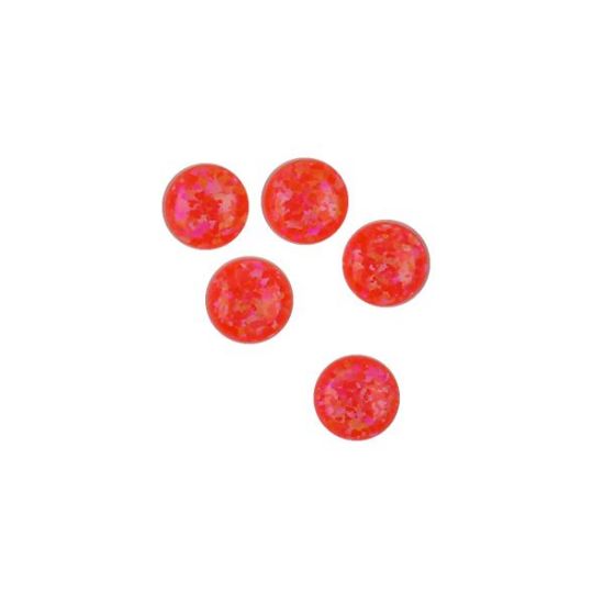 Picture of Imitation Brink Pink Opal, Round Cabochon, 6mm