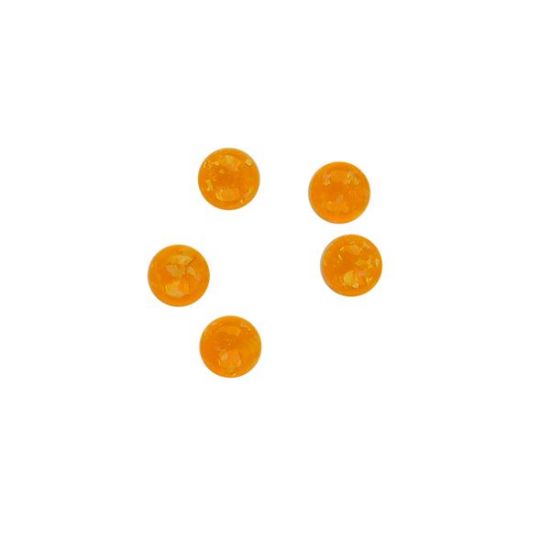 Picture of Imitation Melon Opal, Round Cabochon, 4mm