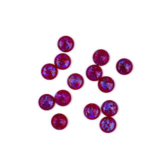 Picture of Imitation Sleepy Water Lily Opal, Round Cabochon, 5mm