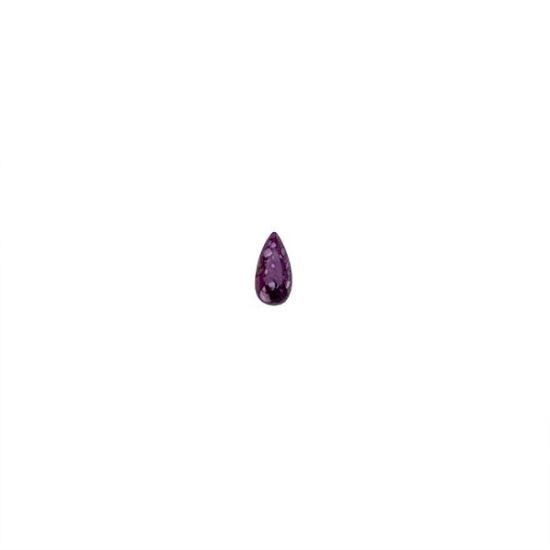 Picture of Purple Spiny Oyster Cabachon 5x10mm Pear, No Back