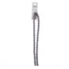 Picture of Crystal Lane 6x8mm Opaque Grey Rondelle, 2 Strand 7" Strands