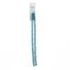 Picture of Crystal Lane 6x8mm Opaque Turquoise Blue Rondelle, 2 Strand 7" Strands